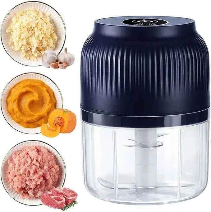 ⚡️Hot Sale – 4-Blade Electric Mini Portable Veggie Chopper