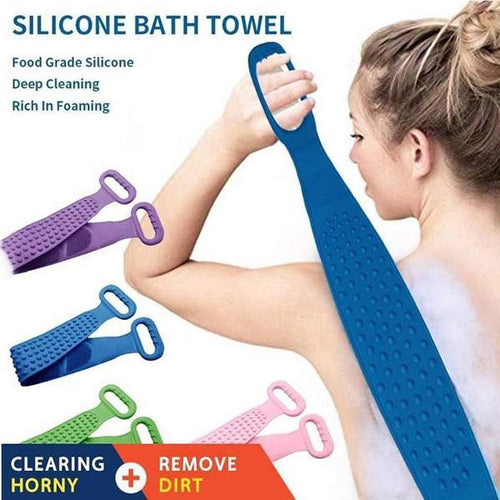 🎁 Best Gift for Friends — 🧼💪 Silicone Body Cleansing Brush