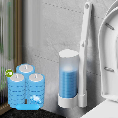 🚽💦Hands-Free Cleaning Gadget🧽Disposable toilet cleaning tool💦