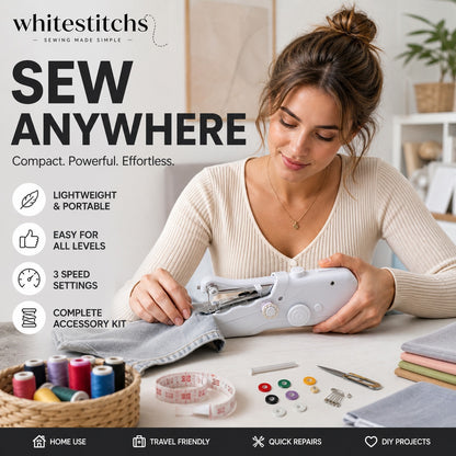 🧵Portable Mini Electric Sewing Machine