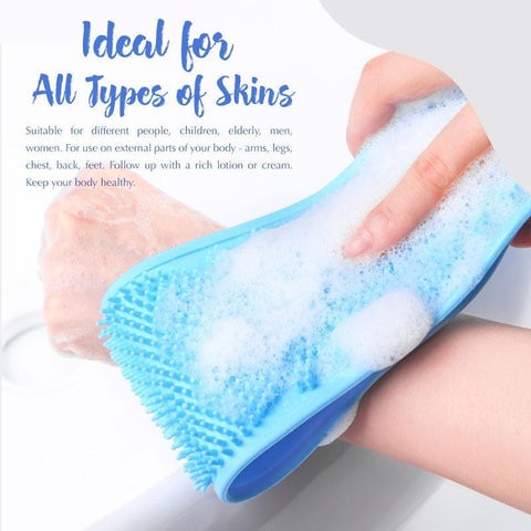 🎁 Best Gift for Friends — 🧼💪 Silicone Body Cleansing Brush
