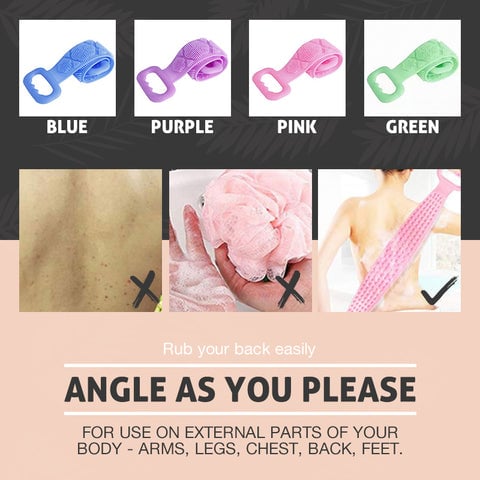 🎁 Best Gift for Friends — 🧼💪 Silicone Body Cleansing Brush