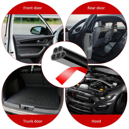 Soundproof & Dustproof Car Rubber Seal Strip