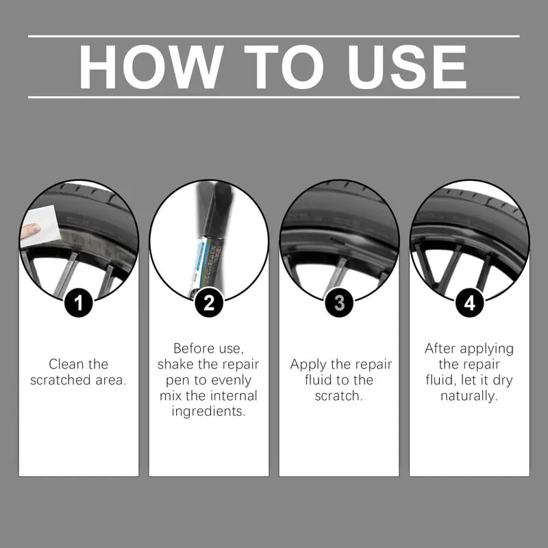 🔥 Wheel Scratch Repair Pen🖊️