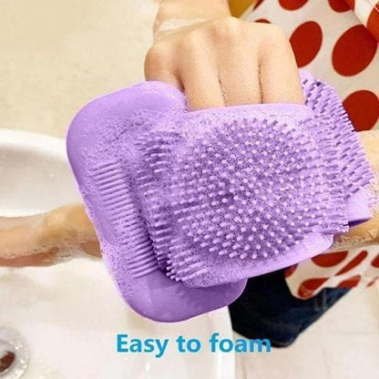 🎁 Best Gift for Friends — 🧼💪 Silicone Body Cleansing Brush