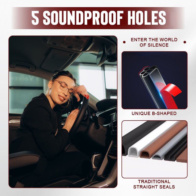 Soundproof & Dustproof Car Rubber Seal Strip