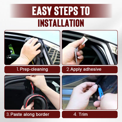 Soundproof & Dustproof Car Rubber Seal Strip