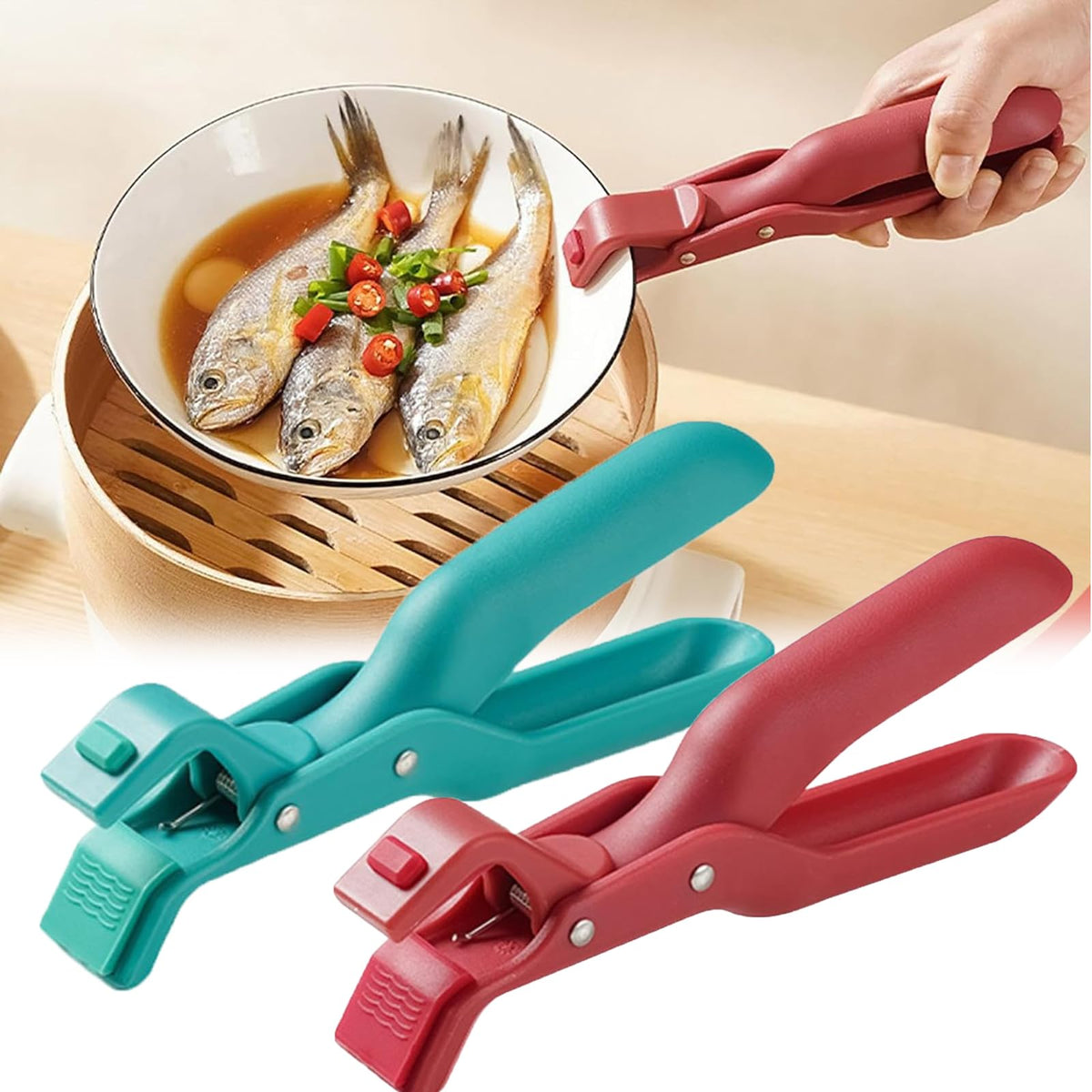 🎁Multi-Purpose Anti-Scald Bowl Holder Clip for Kitchen