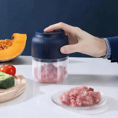 ⚡️Hot Sale – 4-Blade Electric Mini Portable Veggie Chopper